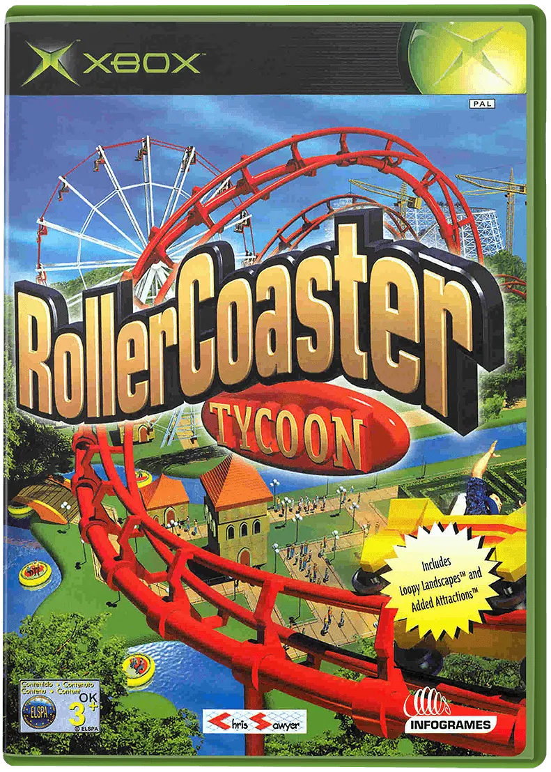 RollerCoaster Tycoon box art