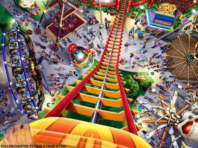 RollerCoaster Tycoon screenshot