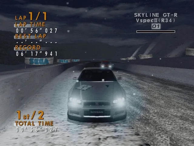 Backdrop artwork for Sega GT 2002