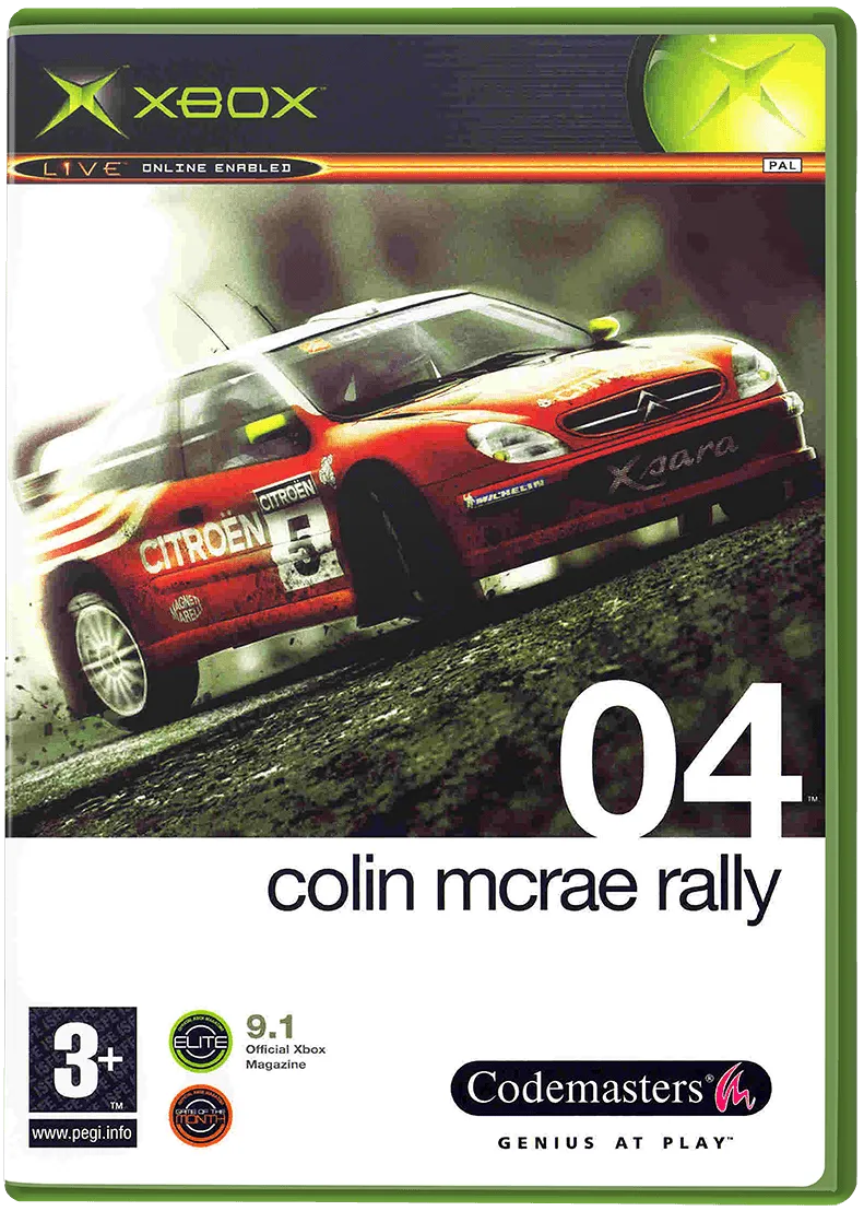 Colin Mcrae Rally 04 box art