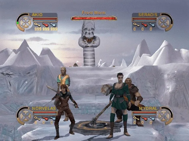 Backdrop artwork for Dungeons & Dragons: Heroes