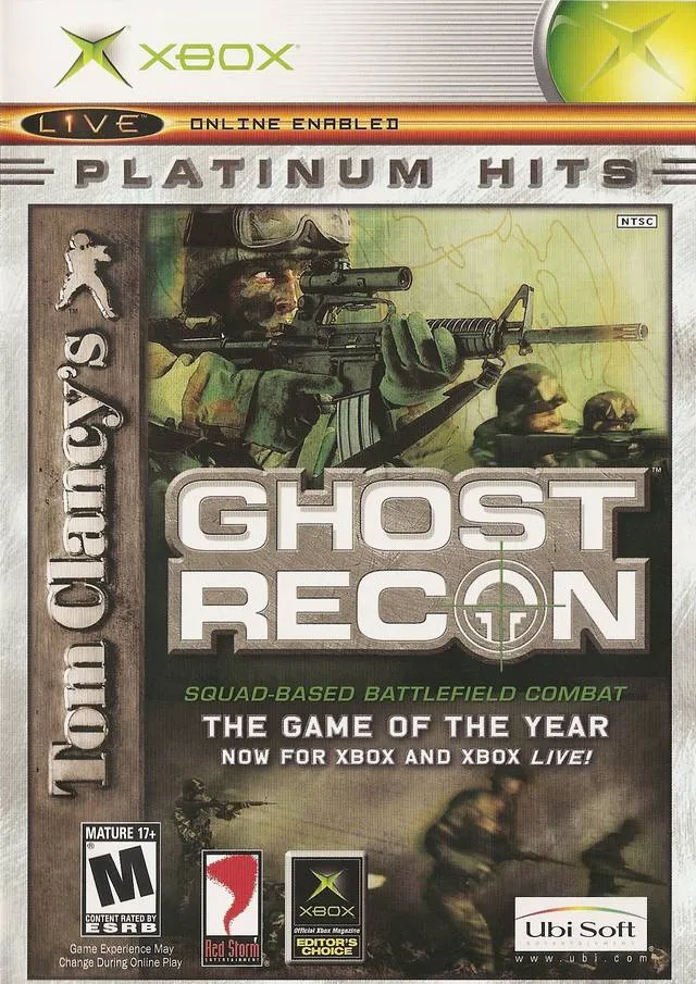 Tom Clancy's Ghost Recon box art