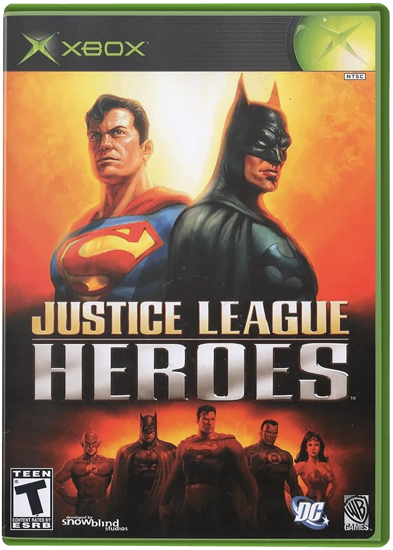 Justice League Heroes box art