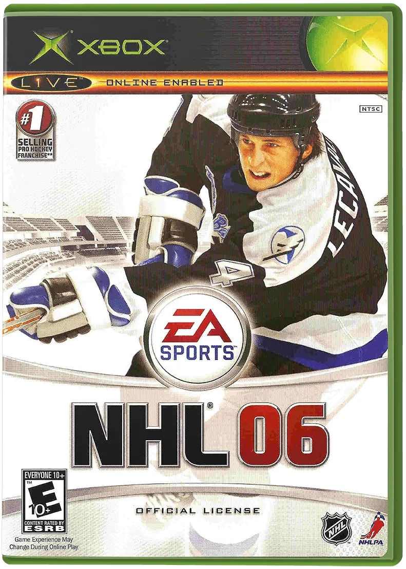 NHL 06 box art