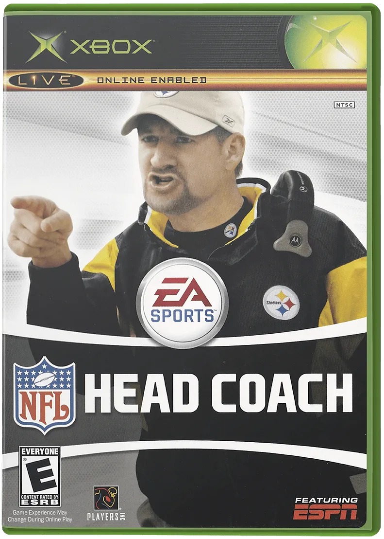 NFL Head Coach box art