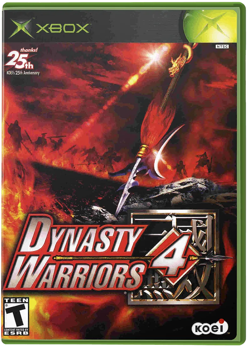 Dynasty Warriors 4 box art