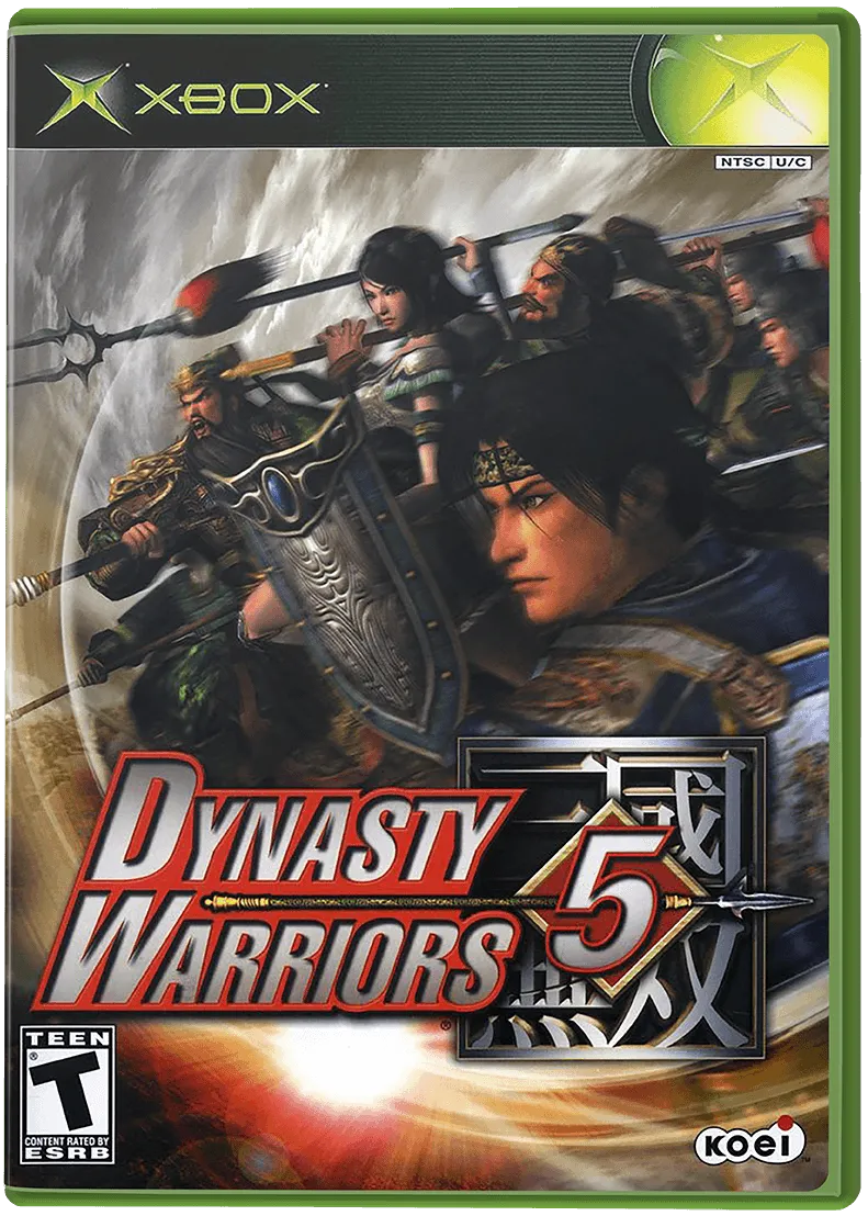 Dynasty Warriors 5 box art
