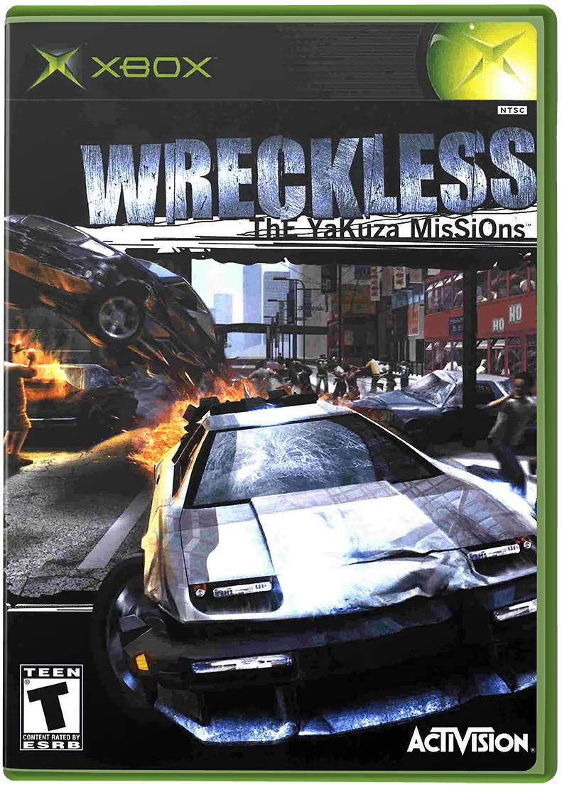 Wreckless: The Yakuza Missions box art