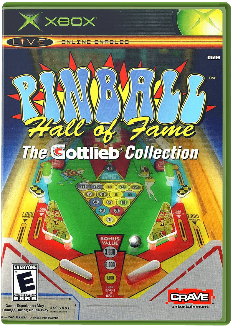Pinball Hall of Fame: The Gottlieb Collection box art