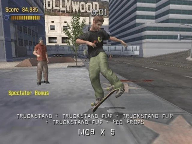Backdrop artwork for Tony Hawk's Pro Skater 3