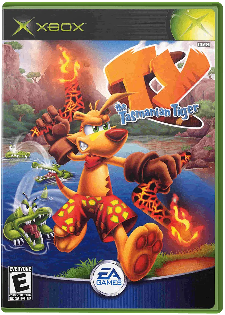 Ty the Tasmanian Tiger box art