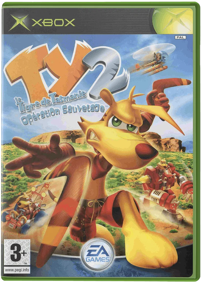 Ty the Tasmanian Tiger 2: Bush Rescue box art