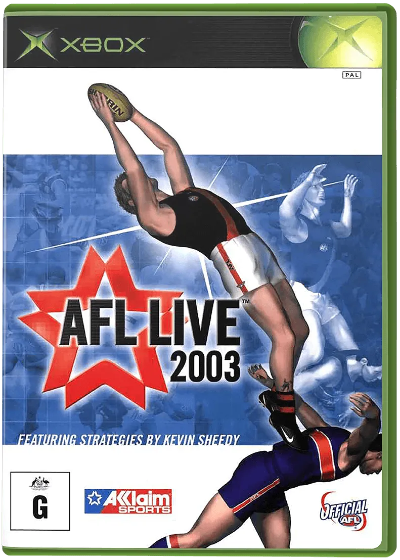 AFL Live 2003 box art