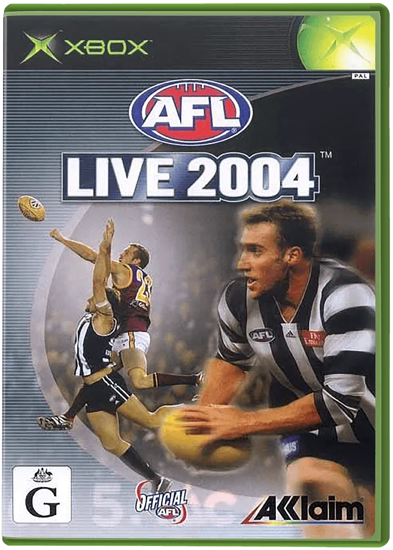 AFL Live 2004 box art