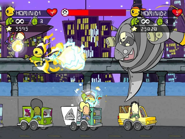 Alien Hominid screenshot