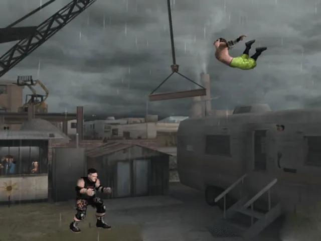 Backdrop artwork for Backyard Wrestling 2: There Goes the Neighborhood
