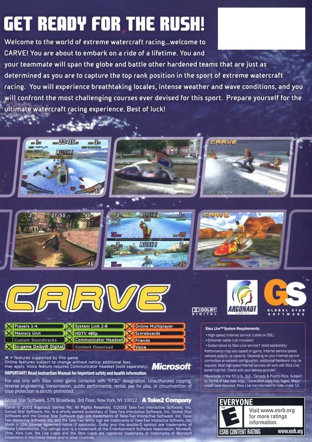 Carve box back