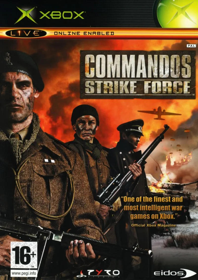 Commandos: Strike Force box art