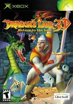 Dragon's Lair 3D: Return to the Lair cover art for Microsoft Xbox