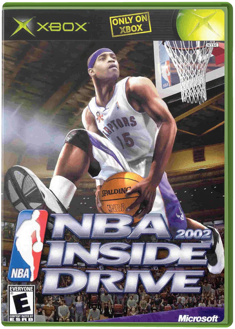 NBA Inside Drive 2002 box art