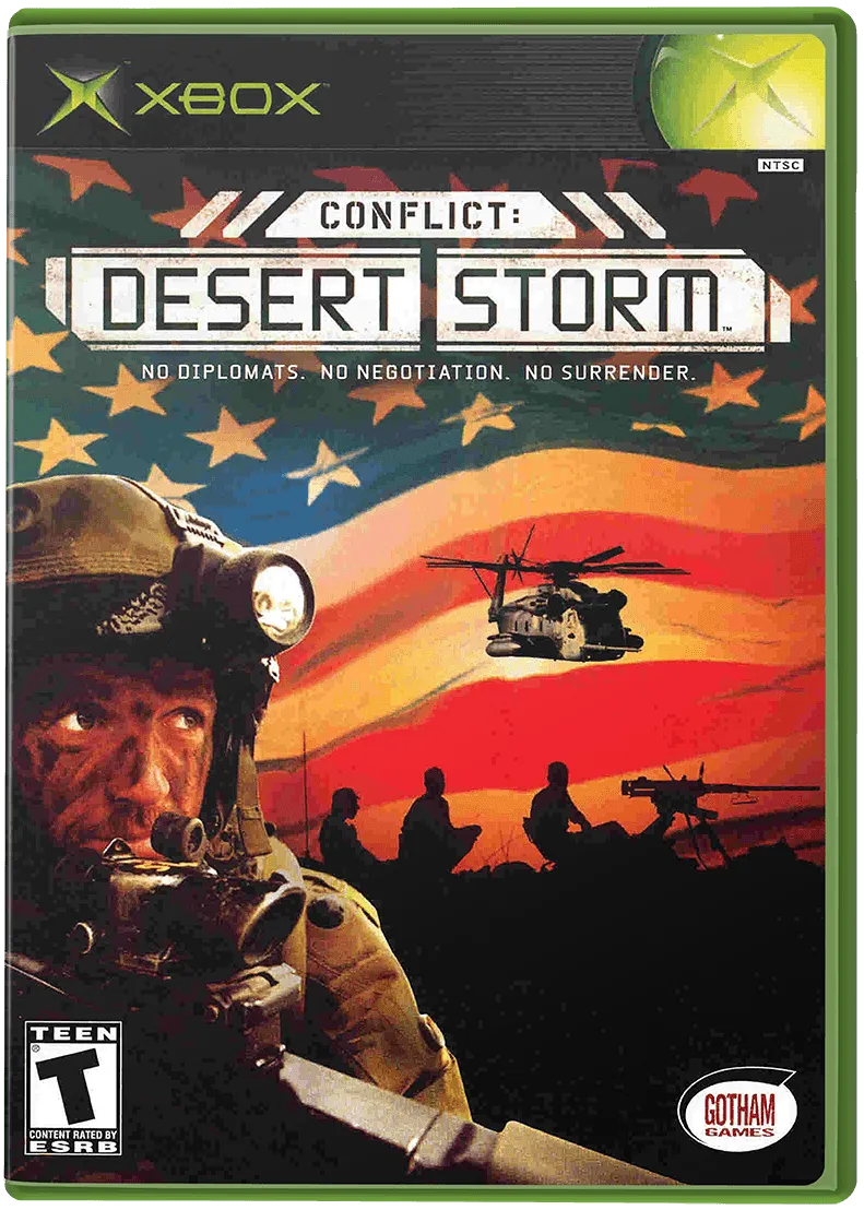 Conflict: Desert Storm box art