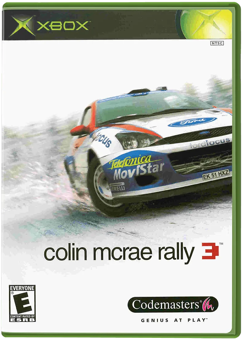 Colin McRae Rally 3 box art