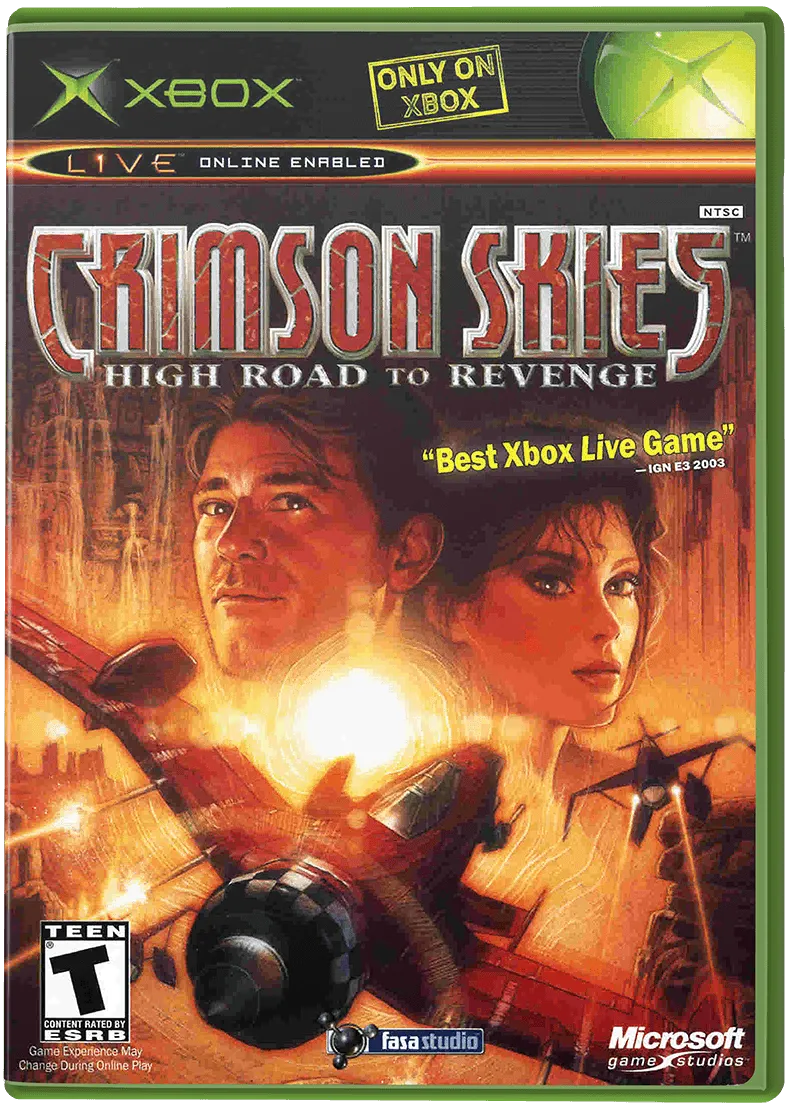 Crimson Skies: High Road To Revenge box art
