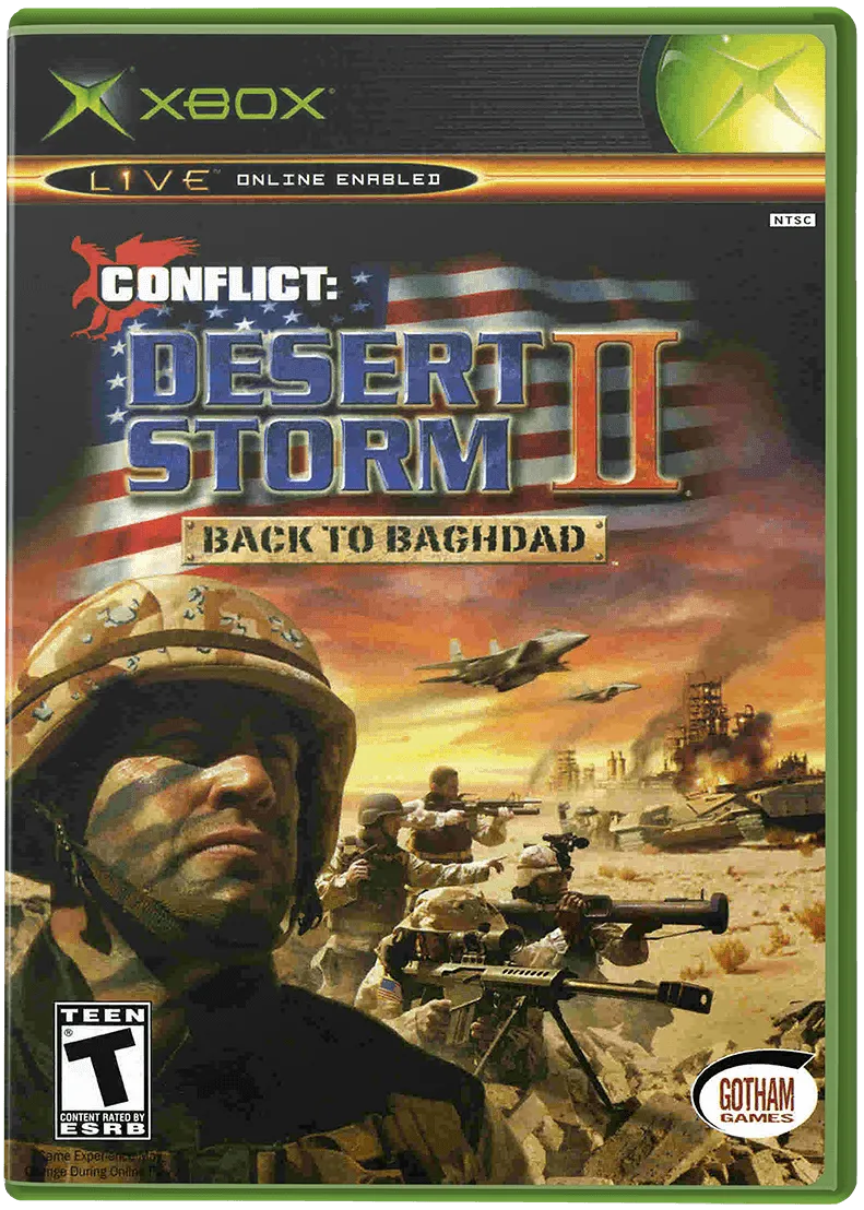 Conflict: Desert Storm II: Back to Baghdad box art