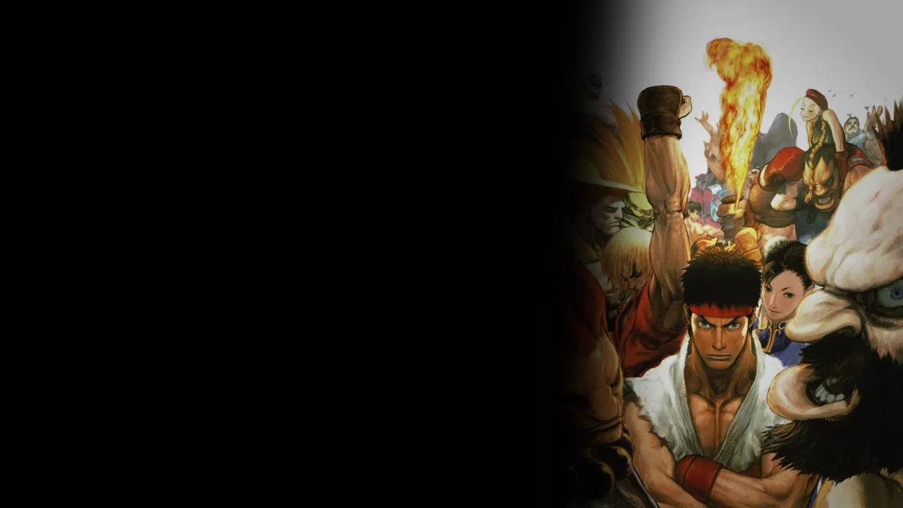 Backdrop artwork for Street Fighter Anniversary Collection