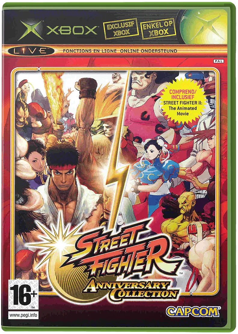 Street Fighter Anniversary Collection box art