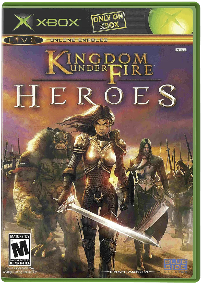 Kingdom Under Fire: Heroes box art
