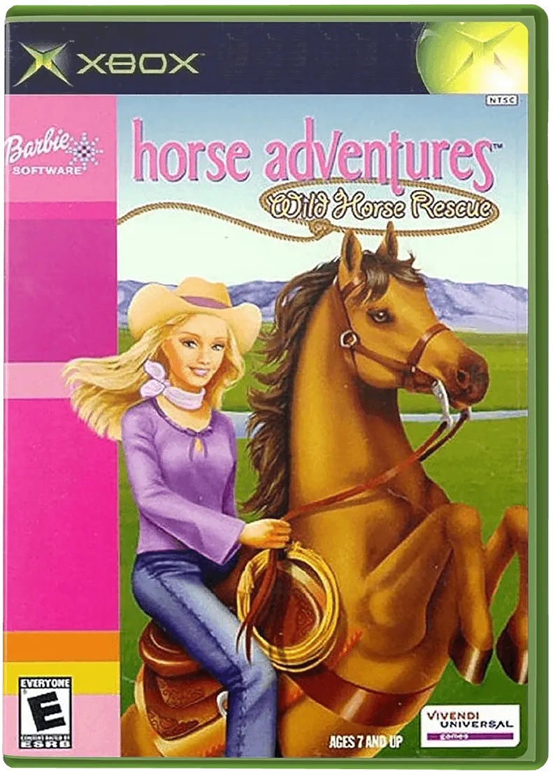 Barbie Horse Adventures: Wild Horse Rescue box art