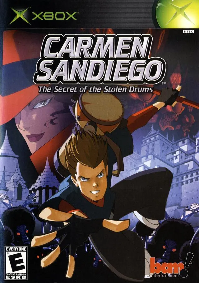 Carmen Sandiego: The Secret of the Stolen Drums box art