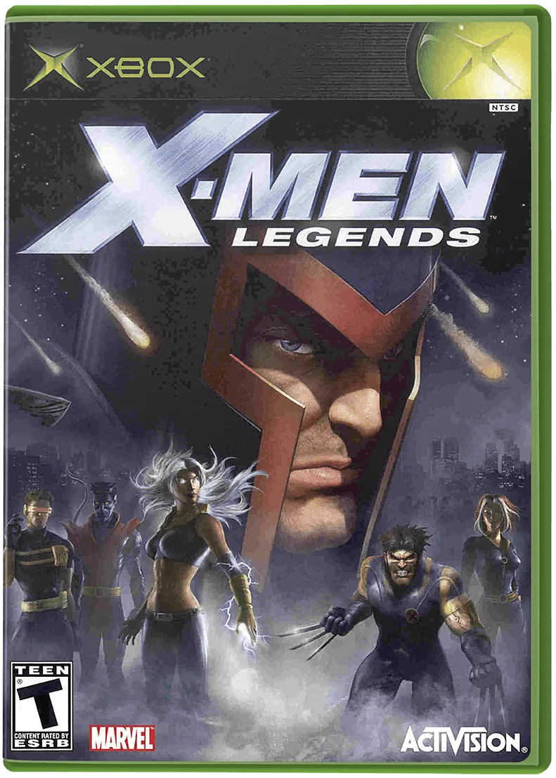 X-Men Legends box art