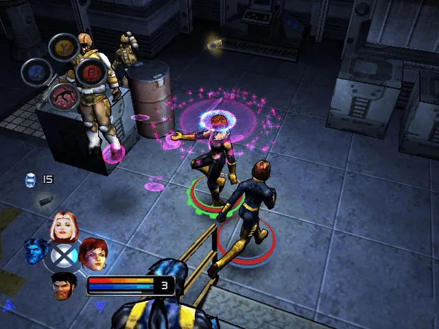 Backdrop artwork for X-Men Legends