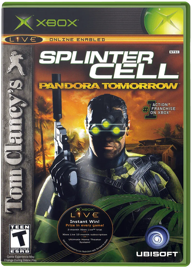 Tom Clancy's Splinter Cell: Pandora Tomorrow box art