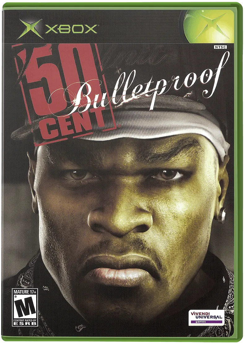 50 Cent: Bulletproof box art