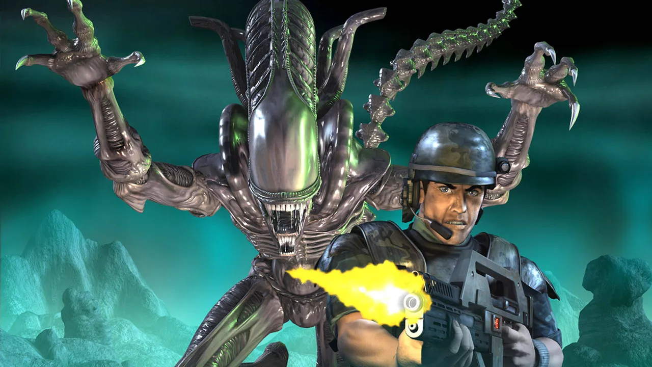 Backdrop artwork for Aliens Versus Predator: Extinction