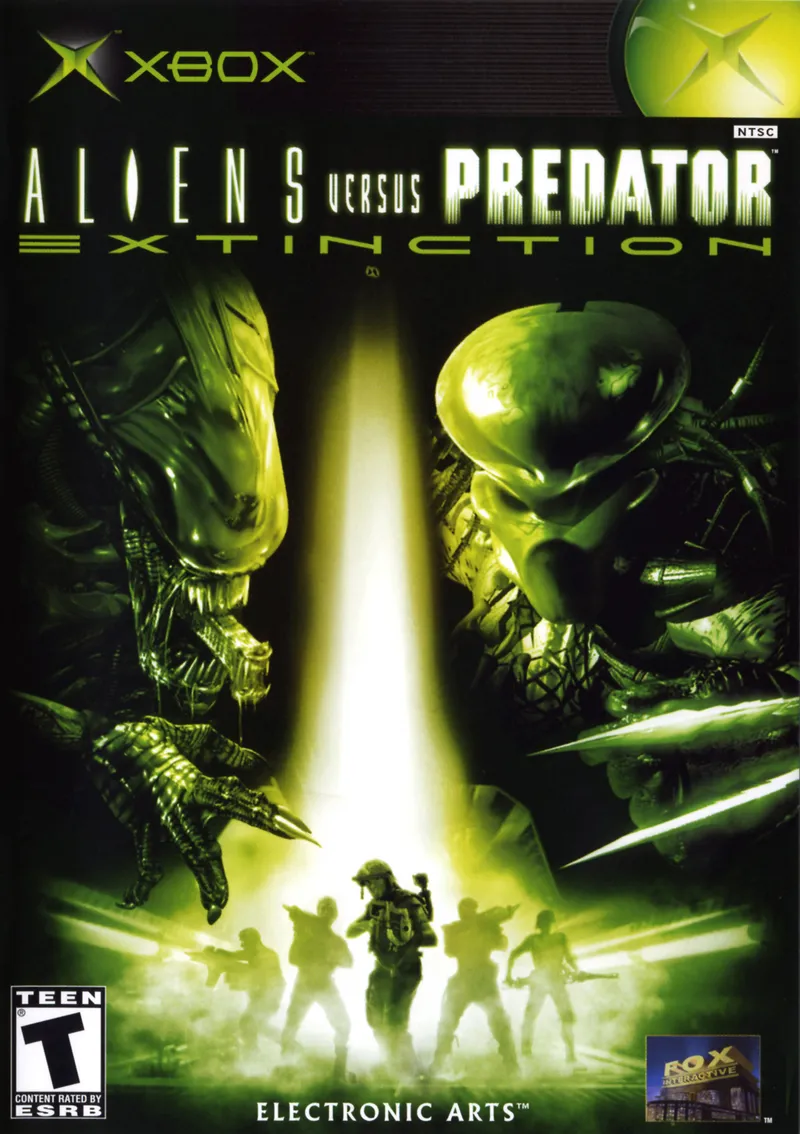 Aliens Versus Predator: Extinction box art
