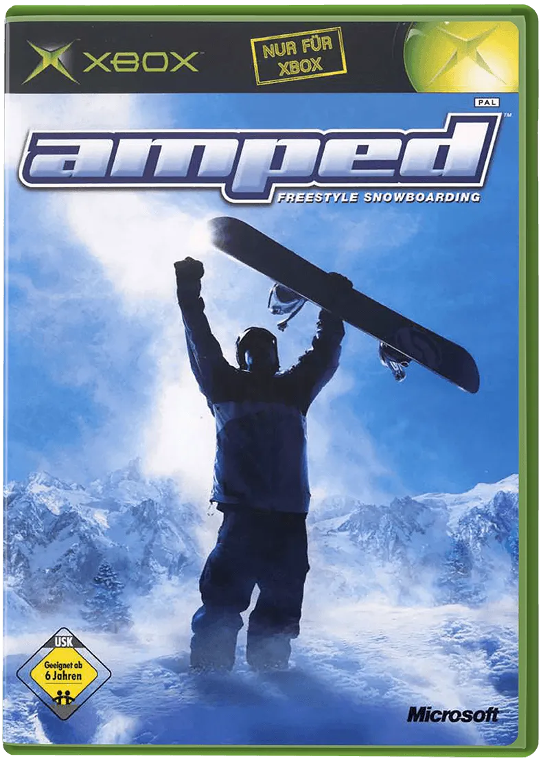 Amped: Freestyle Snowboarding box art