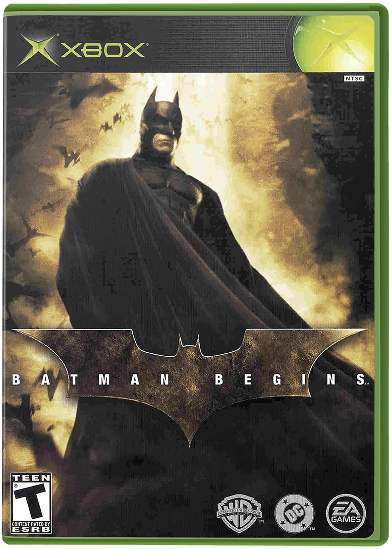 Batman Begins box art