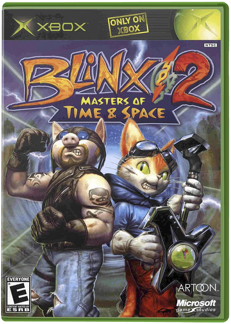 Blinx 2: Masters of Time & Space box art