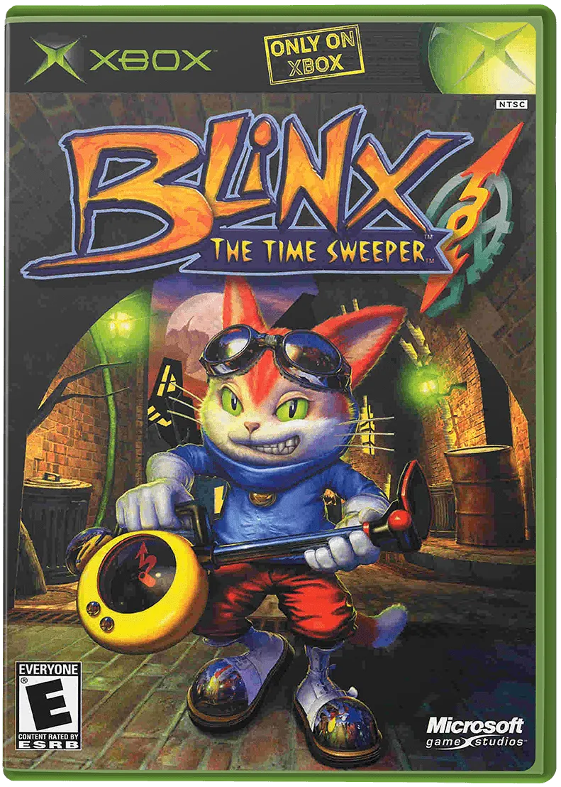 Blinx: The Time Sweeper box art