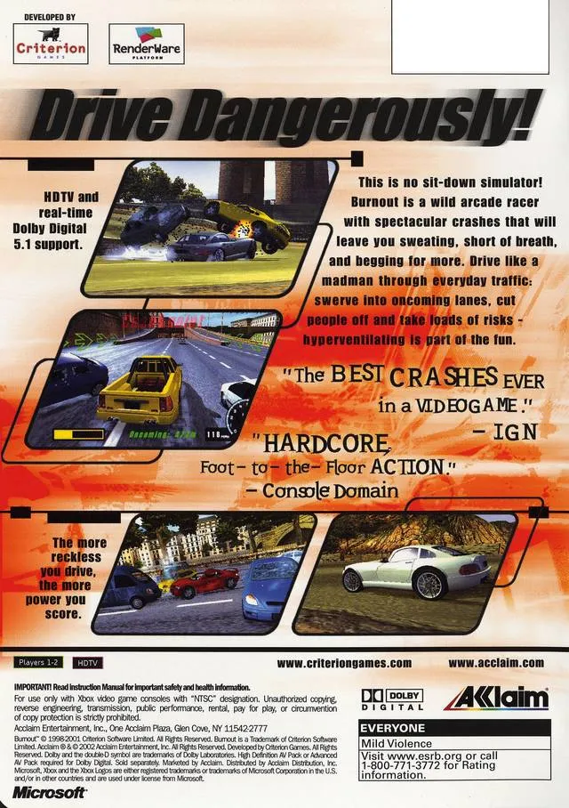 Burnout box back
