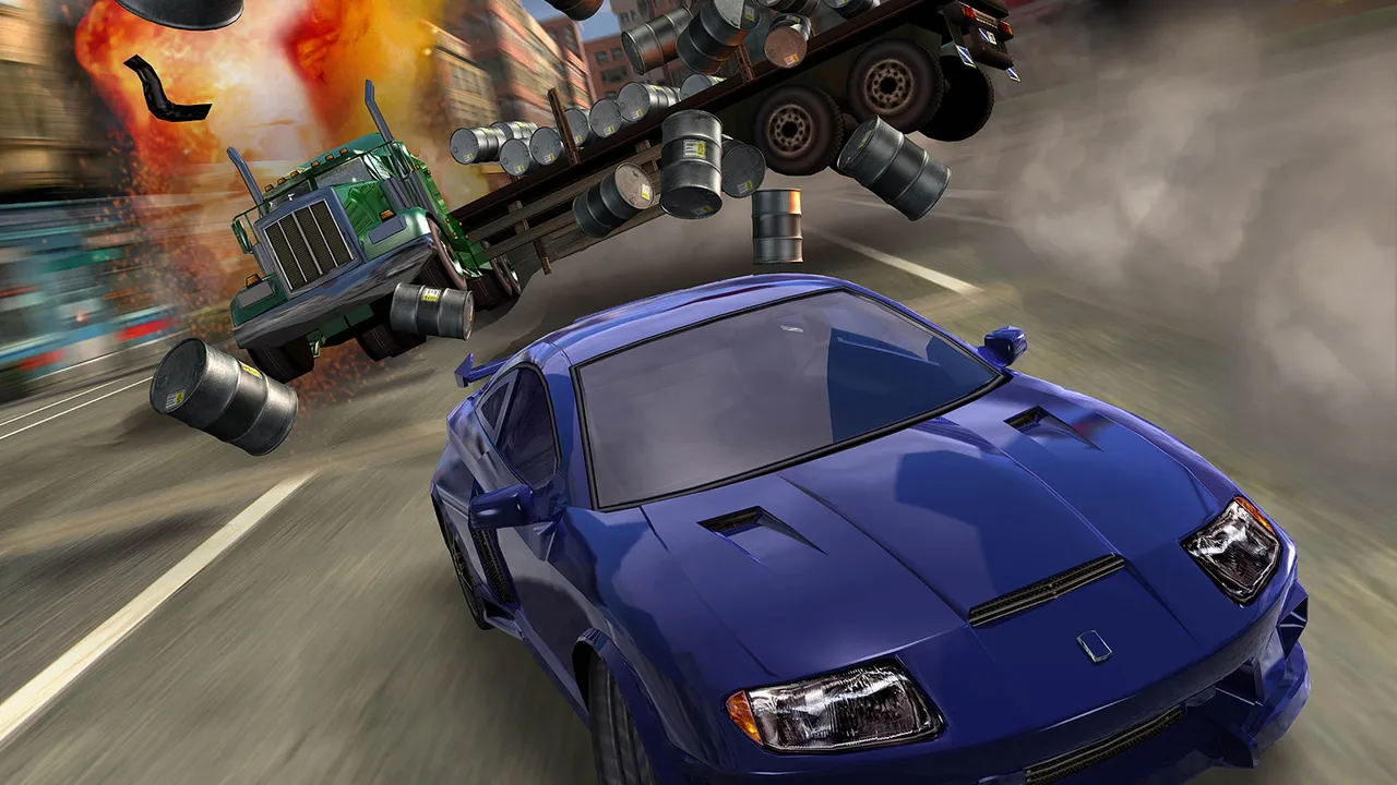 Backdrop artwork for Burnout 3: Takedown