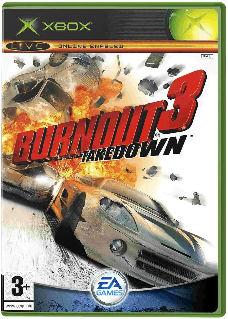 Burnout 3: Takedown box art