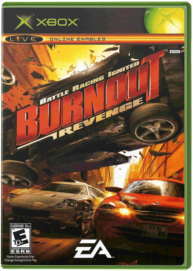 Burnout Revenge box art