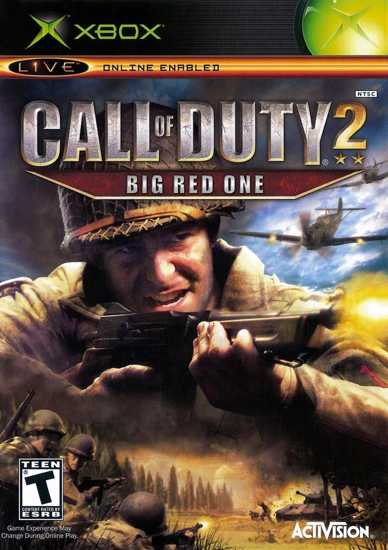Call of Duty 2: Big Red One box art