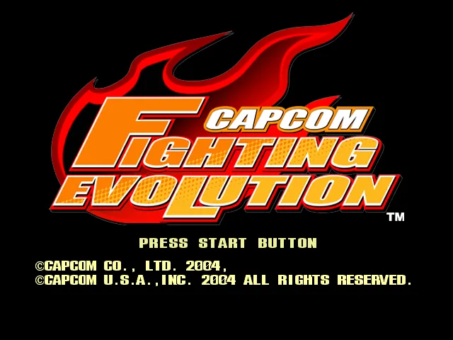 Capcom Fighting Evolution screenshot