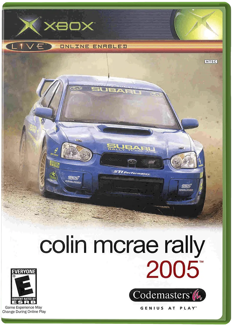 Colin McRae Rally 2005 box art